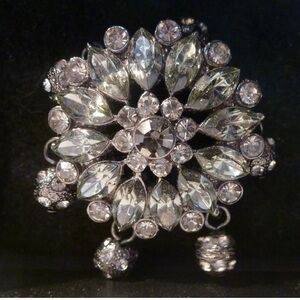 Lou Lou rhinestone cocktail ring